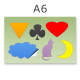 Stickerbogen DIN A6 4-6-teilig