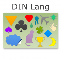 Stickerbogen DIN Lang 11-15-teilig