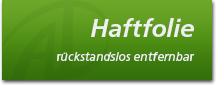 haftende Aufkleber ohne Klebstoff, rückstandsfrei ablösbar