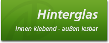 Hinterglasaufkleber