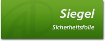 Sicherheitsaufkleber, Garantiesiegel, Dokumentenfolie