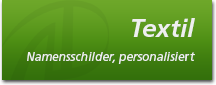 Textilaufkleber, Namensaufkleber, selbstklebende Acetatseide